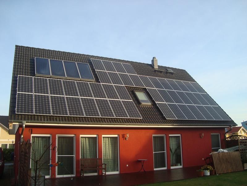 家庭屋頂太陽能發電