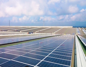 江蘇吳江敏華6.6MW工廠屋頂光伏發電項目